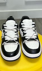 Brooklyn Black & White Sneakers