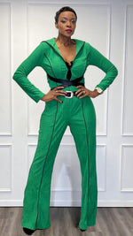 Juliet Green Jumpsuit