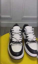 Brooklyn Black & White Sneakers